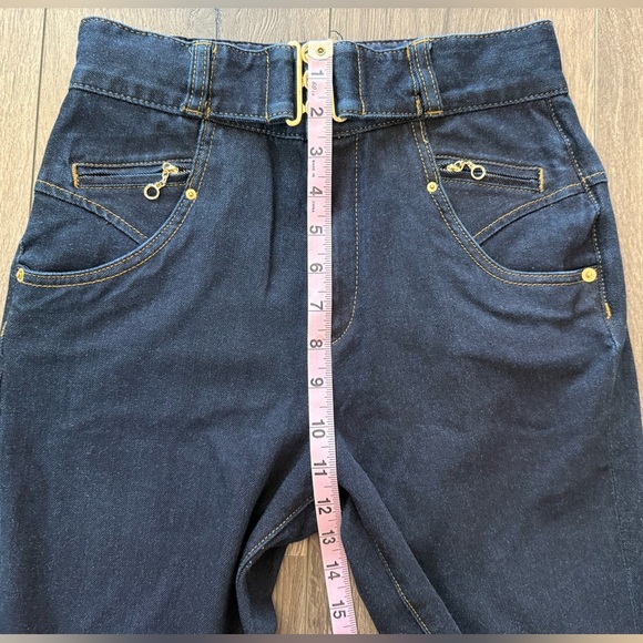 Armani Exchange high rise Dark Wash Jeans Size 4 - Picture 2 of 10